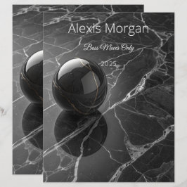 Modern Minimalist Pink-Purple Border Template Briefbogen