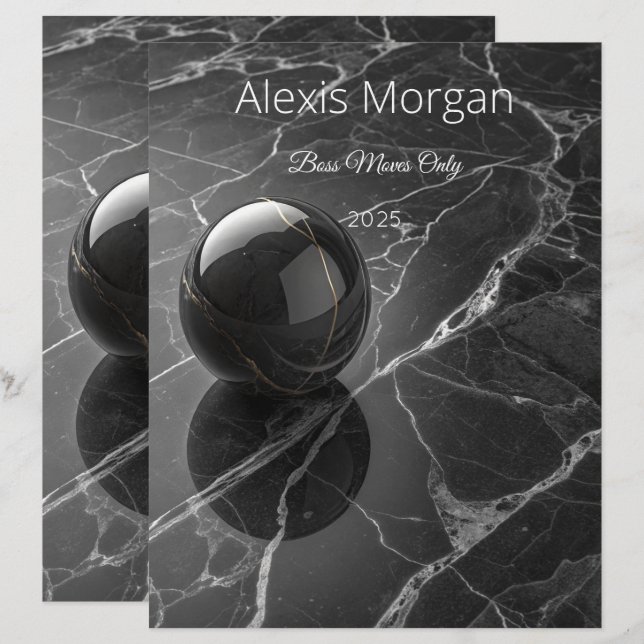 Modern Minimalist Pink-Purple Border Template Briefbogen (Vorne/Hinten)