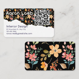 Modern Minimalist Professional Business Card Visitenkarte