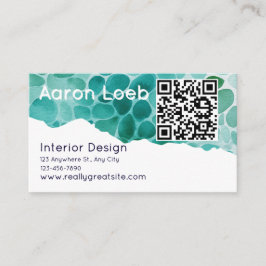 Modern Minimalist Professional Business Card Visitenkarte