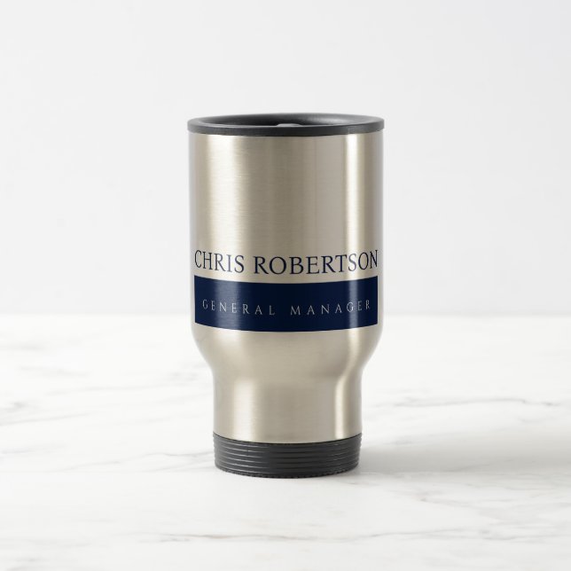 Modern minimalist schlicht reisebecher (Mittel)