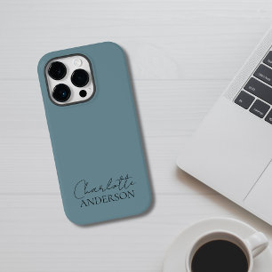 Modern minimalist, schlicht, stilvoll, Name, nebli Case-Mate iPhone 14 Pro Hülle