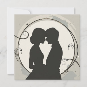 Modern Minimalist Union Einladung