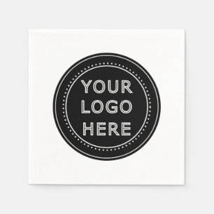 Modern, Minimalistisch, Elegant & editierbare Papi Serviette