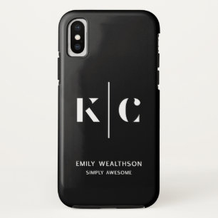 Modern, Minimalistisch, elegant und editierbar Case-Mate iPhone Hülle