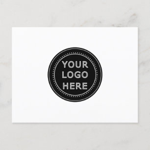 Modern, Minimalistisch, elegant und individuell an Feiertagspostkarte