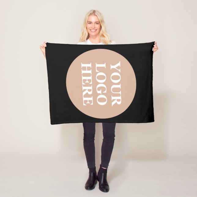 Modern, Minimalistisch, elegant und individuell an Fleecedecke (Beispiel)