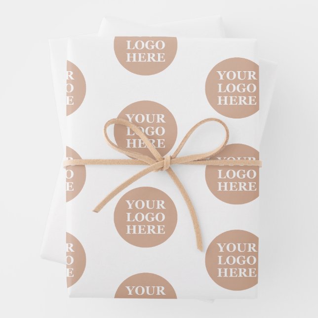 Modern, Minimalistisch, elegant und individuell an Geschenkpapier Set (Beispiel)