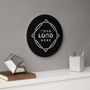 Modern, Minimalistisch, elegant und individuell an Große Wanduhr