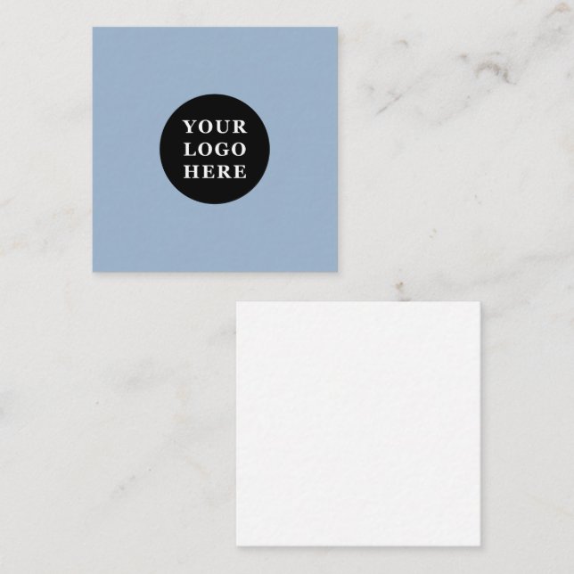 Modern, Minimalistisch, elegant und individuell an Mitteilungskarte (Vorne/Hinten)