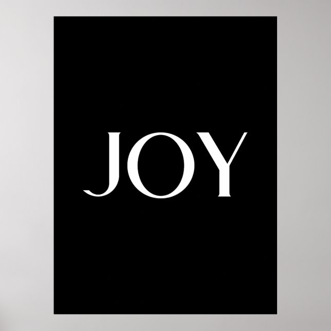 Modern, Minimalistisch, elegant und individuell an Poster (Vorne)