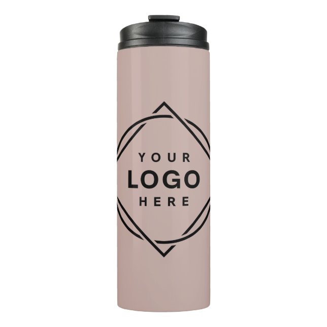 Modern, Minimalistisch, elegant und individuell an Thermosbecher (Vorderseite)