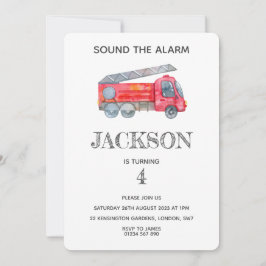 Modern Minimalistische Geburtstagsparty Einladung