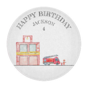 Modern Minimalistische Geburtstagsparty Schneidebrett