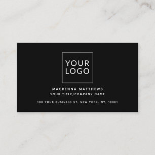 Modern Minimalistische Social Media Icons für Log Visitenkarte