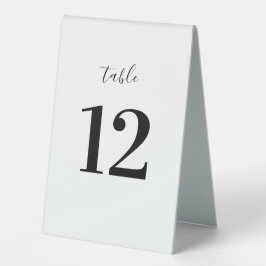 Modern Minimalistische Tischnummer Pedestelle-Zeic Tischaufsteller