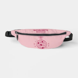 Modern-minimalistischer Junggesellinnen-Abschied | Bauchtasche