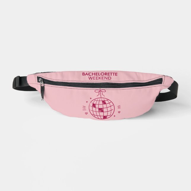 Modern-minimalistischer Junggesellinnen-Abschied | Bauchtasche (Vorderseite)
