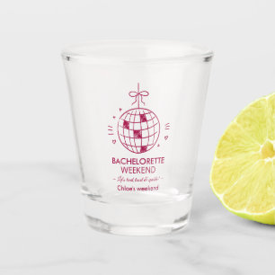 Modern-minimalistischer Junggesellinnen-Abschied Schnapsglas
