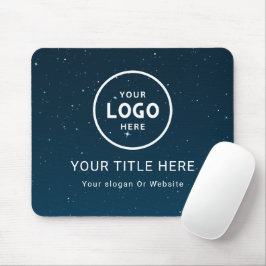 Modern Minimalistisches Firmenlogo Mousepad
