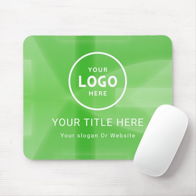 Modern Minimalistisches Firmenlogo Mousepad (Mit Mouse)