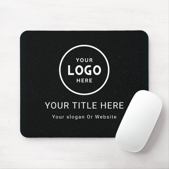 Modern Minimalistisches Firmenlogo Mousepad (Mit Mouse)