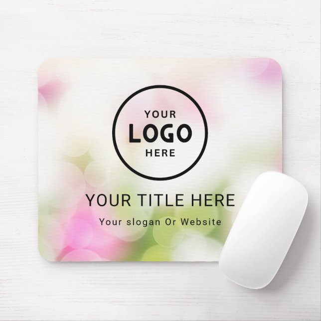 Modern Minimalistisches Firmenlogo Mousepad (Mit Mouse)