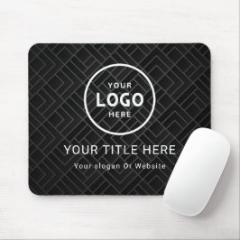 Modern Minimalistisches Firmenlogo Mousepad