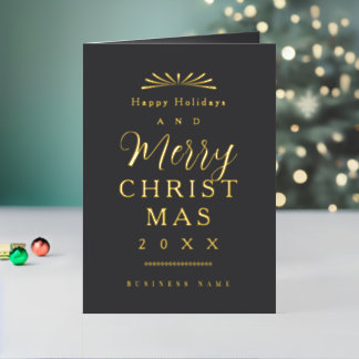 Modern minimalistisches Weihnachtsgeschäft Grau