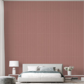 Modern modern 1" Pinstripe Terracotta auf dem Mont Tapete