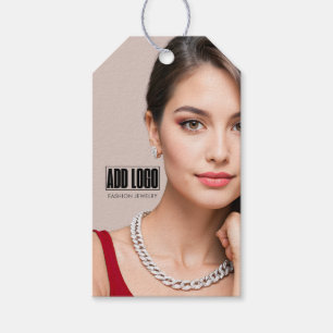 Modern Modern Fashion Jewelry Business Barcode Pre Geschenkanhänger