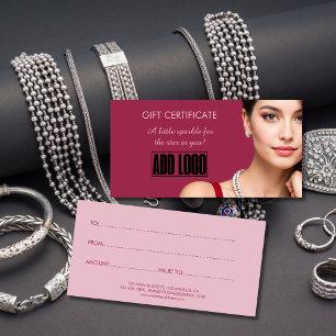 Modern Modern Fashion Juwelier Business Logo Gesch