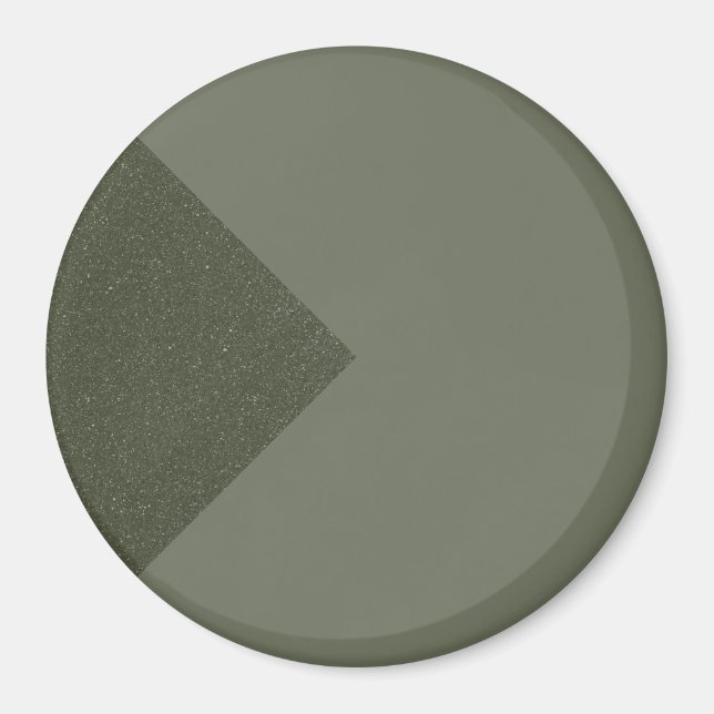 Modern Modern Green Arrow Magnet (Vorne)