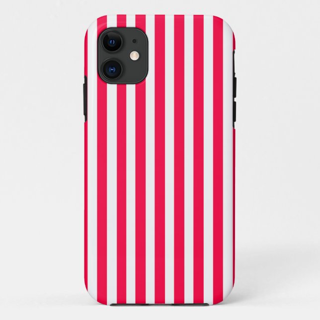 Modern Modern Streifen Case-Mate iPhone Hülle (Rückseite)
