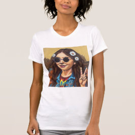Modern Mona Lisa Painting - da Vinci Inspired Art T-Shirt