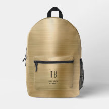 Modern Monogram Gold