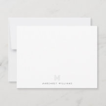 Modern Monogram Initial Personalized