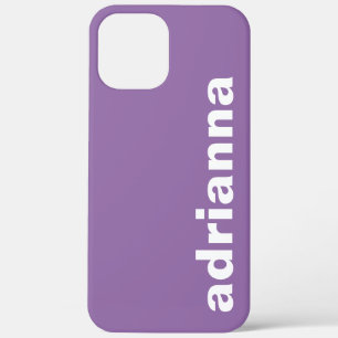 Modern Monogram Lila Case-Mate iPhone Hülle