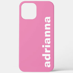 Modern Monogram Pink Case-Mate iPhone Hülle