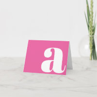 Modern Monogramm Anfangsbuchstaben farbig heiß ros