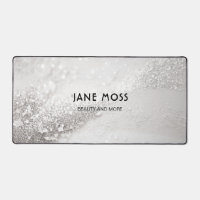 Modern, Monogramm, Salon, Glitzer (Imitat)