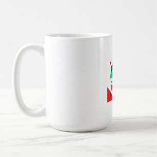 Modern Motivational Graphic with "Not Just Game It Kaffeetasse