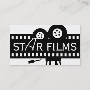 Modern Movie Director Film Producer Visitenkarte