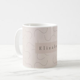Modern Name Mug Kaffeetasse