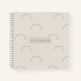 Modern Name Notebook  Notizbuch