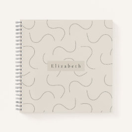 Modern Name Notebook  Notizbuch