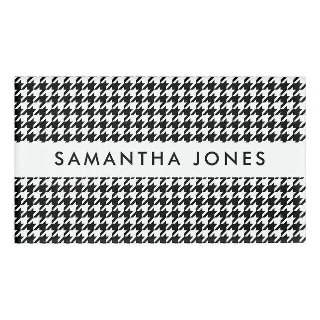 Modern Name Tag Namenschild (Vorderseite)