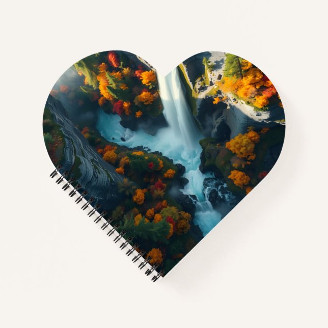 Modern Navy & Gold Abstract Mountain Peak – Luxury Notizbuch (Vorderseite)