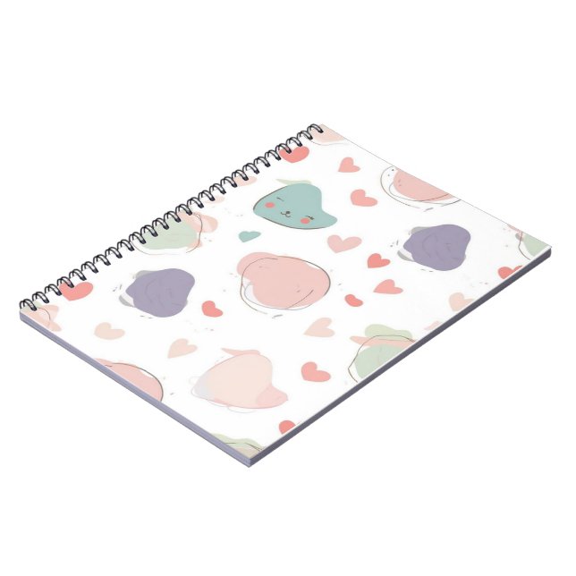 Modern Neutral Note Book Notizblock (Linke Seite)