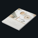 Modern Notepad Design Notizblock<br><div class="desc">A practical and stylish notepad design perfect for writing notes,  reminders,  to-do lists,  and daily planning. Featuring a clean and modern layout,  this notepad is ideal for home,  office,  school,  or personal use. A simple yet elegant stationery piece that helps keep your thoughts and tasks organized.</div>